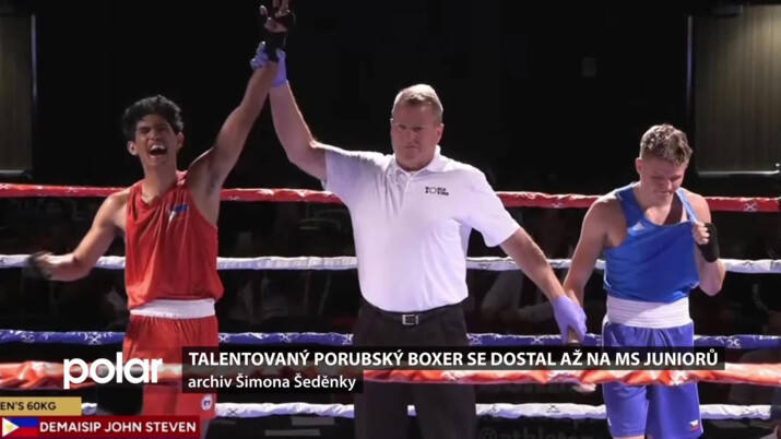 Talentovaný boxer z Ostravy-Poruby se probojoval až na MS juniorů