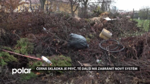 Černá skládka u zahrádek je pryč, té další má zabránit nový systém