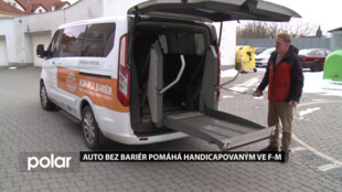 Auto bez bariér pomáhá handicapovaným ve Frýdku-Místku