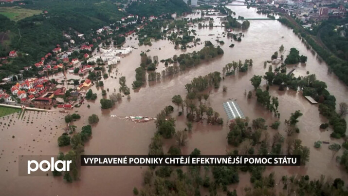 Firmy postižené loňskou povodní žádají efektivnější pomoc státu