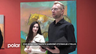 Výstava Cyklus výtvarnice Evy Konstantinidu je nyní k vidění v Karviné