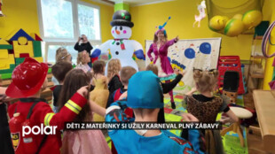 Děti z mateřinky v Horní Suché si užily karneval plný zábavy