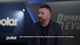 Hosté ve studiu: Tomáš Novák, cyklokoordinátor MSK, Moravian-Silesian Tourism