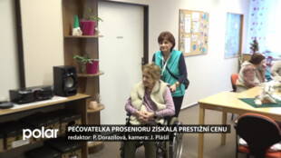 Pečovatelka ProSenioru získala prestižní celorepublikovou cenu