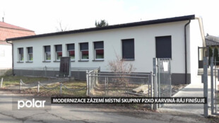 Modernizace zázemí místní skupiny PZKO Karviná-Ráj finišuje