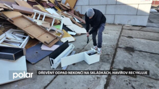 Dřevěný odpad nekončí na skládkách, Havířov recykluje