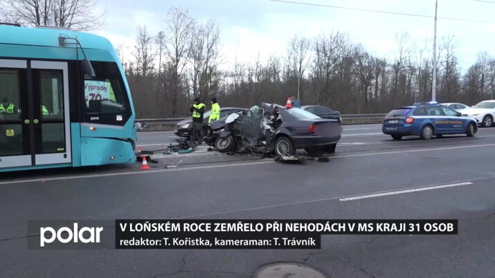 V loňském roce zemřelo při nehodách v MS kraji 31 lidí. Nejvíce na Bruntálsku.