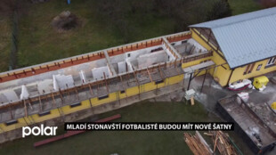 Mladí stonavští fotbalisté budou mít nové šatny