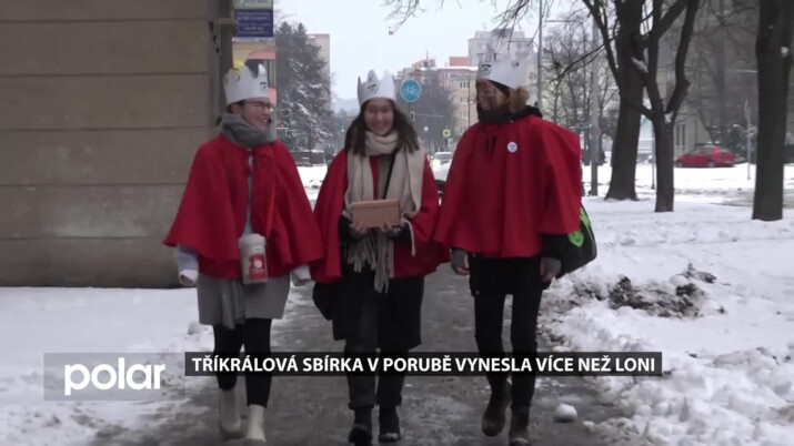 Tříkrálová sbírka v Ostravě-Porubě vynesla více než loni