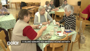 Kluby seniorů ve Frýdku-Místku nabízejí plno aktivit. Ve svých řadách uvítají více mužů