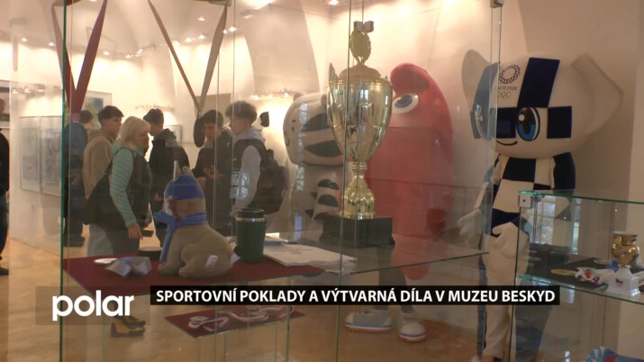 Výstava sportovních pokladů v Muzeu Beskyd běží do poloviny února