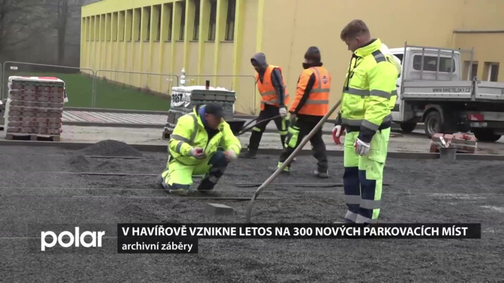 V Havířově vznikne letos na 300 parkovacích míst