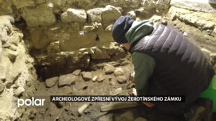 Archeologové mohou zpřesnit vývoj Žerotínského zámku