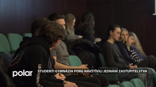 Žáci a studenti z Vítkovic navštívili jednání zastupitelstva i regionální rádio