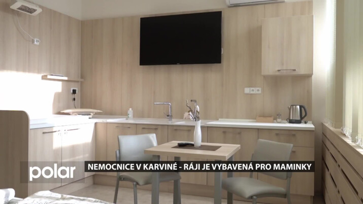 V Nemocnici Karviná-Ráj mohou rodičky využít nově zrekonstruované nadstandardní pokoje