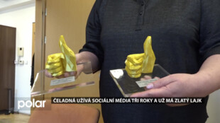 Čeladná užívá sociální média tři roky a už má Zlatý lajk, dokonce dva