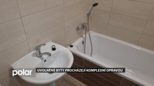 Uvolněné byty města Rychvaldu procházejí komplexní opravou