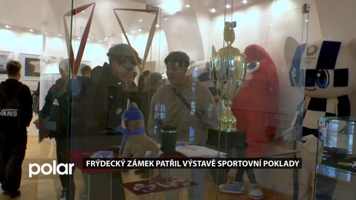 Frýdecký zámek patřil výstavě Sportovní poklady