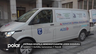 Ostrava koupila handicapovaným lidem dodávku. Funguje podobně jako taxík