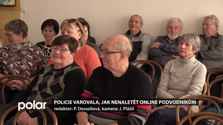 Policie ve spolku Být spolu aktivní varovala, jak nenaletět online podvodníkům