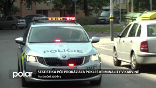 Policejní statistika prokázala pokles kriminality ve městě Karviná