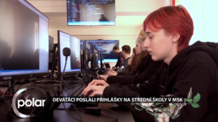 Žáci devátých tříd poslali přihlášky na střední školy