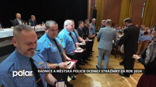 Strážníci městské policie si převzali ocenění za rok 2024