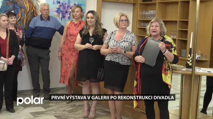 První výstava v divadelní galerii po rekonstrukci divadla