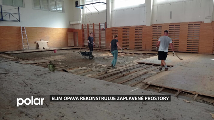 Nezisková organizace Elim Opava rekonstruuje prostory zničené loňskou povodní