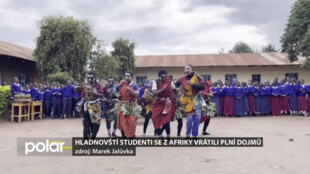 Hladnovští studenti se z Afriky vrátili plní dojmů, v Tanzánii pomáhali místní škole