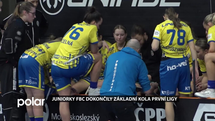 Juniorky FBC dokončily základní kola první ligy, pokračovat budou do play-off