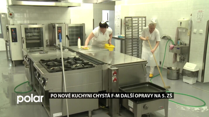 Po nové kuchyni chystá Frýdek-Místek další opravy na 5. základní škole