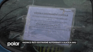 Radnice Ostravy-Jihu řeší odstavené autovraky v ulicích obvodu