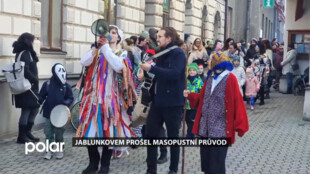 V Jablunkově obnovili tradici, centrem prošel masopustní průvod