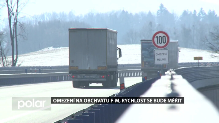 Omezení kvůli hluku na obchvatu Frýdku-Místku, rychlost bude měřit radar