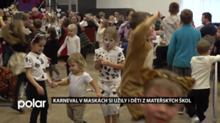 Karneval v maskách si užily i děti z mateřských škol