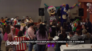 Stonavské děti si naplno užily karneval s LOL a Sonicem