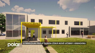 Gymnázium Tigrida získá moderní zázemí i venkovní učebnu