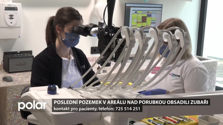 Poslední větší pozemek v Areálu Nad Porubkou je zaplněn. Místo obsadili zubaři