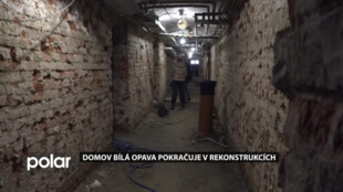 Domov Bílá Opava pokračuje v rekonstrukci po záplavách