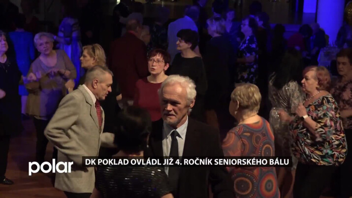 DK Poklad v Porubě ovládl již 4. ročník seniorského bálu. Poprvé vystoupil zahraniční host