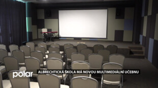 Albrechtická škola má novou multimediální učebnu