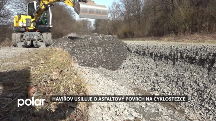 Radnice začala s opravou cyklostezky u řeky Lučiny, chce získat povolení pro asfaltový povrch