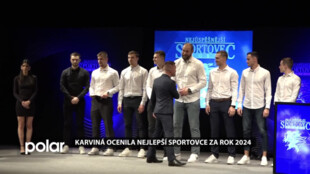 Karviná již tradičně ocenila ty nejlepší sportovce s hrdou reprezentací