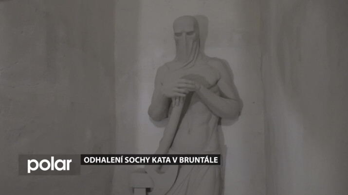 V Bruntále odhalili sochu kata, jako symbolu středověké historie