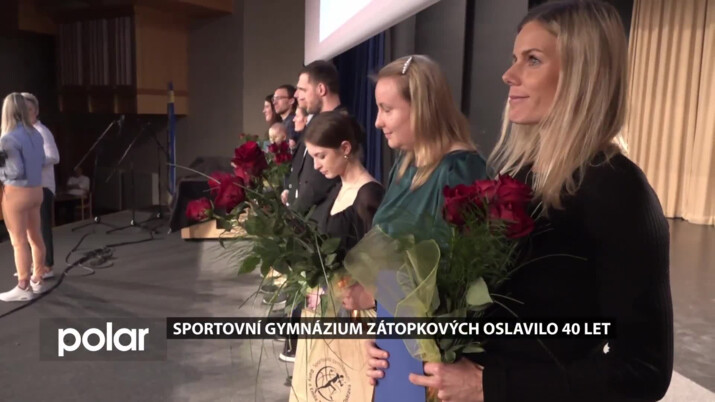 Sportovní gymnázium Dany a Emila Zátopkových oslavilo 40 let