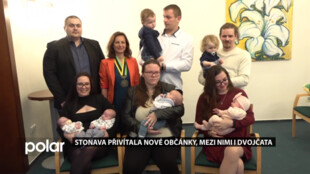 Stonava přivítala nové občánky, mezi nimi i dvojčata