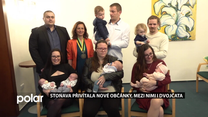 Stonava přivítala nové občánky, mezi nimi i dvojčata