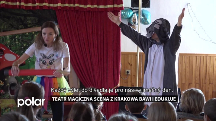 Teatr Magiczna Scena z Krakowa bawi i edukuje