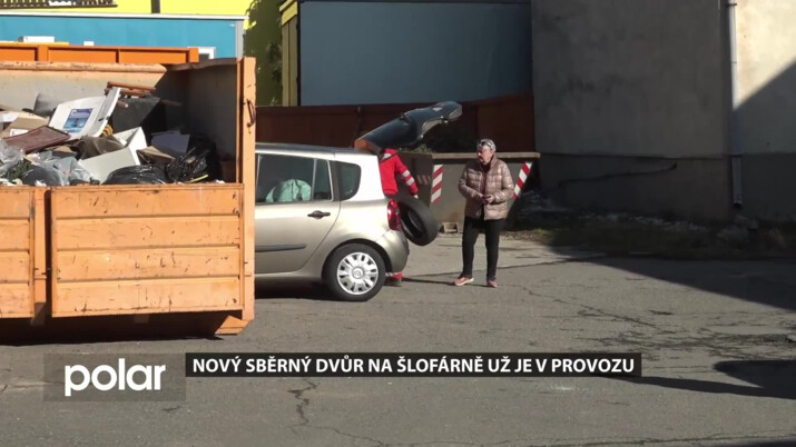 Sběrné dvory v Opavě zahájily letní provoz. Se sutí zamiřte na Šlofárnu